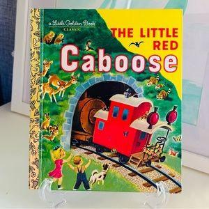 NEW A Little Golden Book Classic The Little Red Caboose 🚂